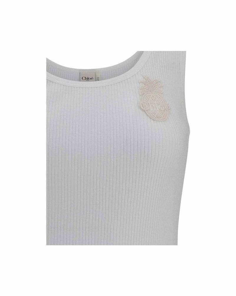 Chloé Jersey Ribbed Top Glam Steals