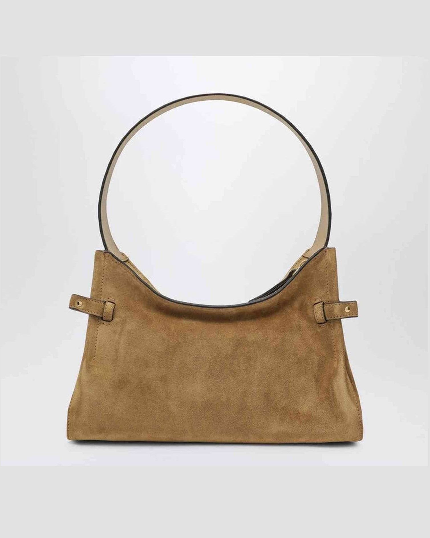Chloé Khaki Suede Leather Charms Hobo Bag Glam Steals