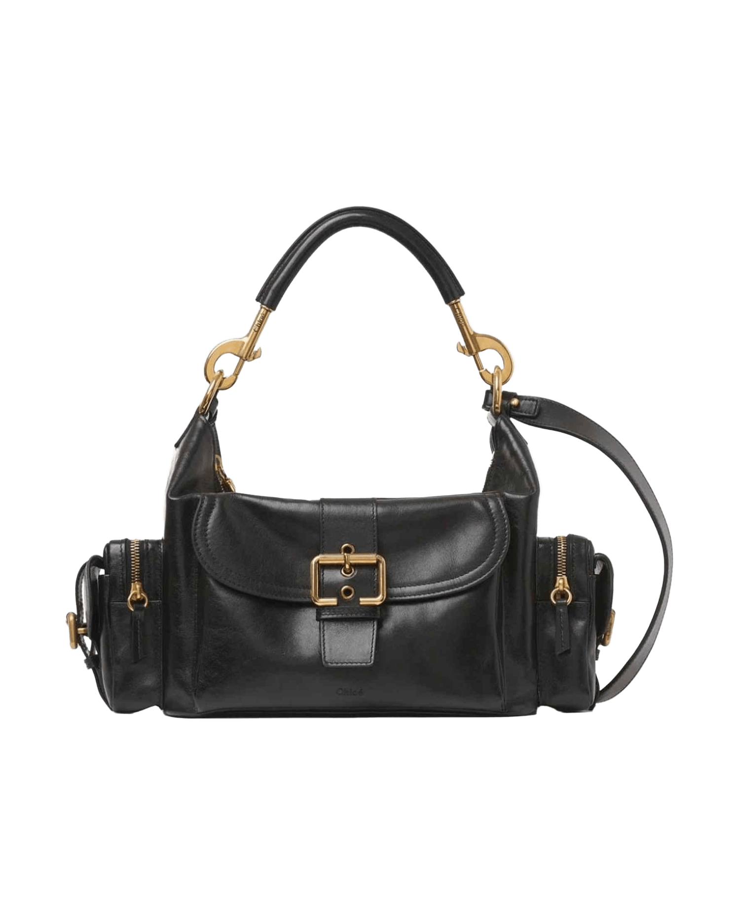 Chloé Leather Camera Bag in Shiny Glam Steals
