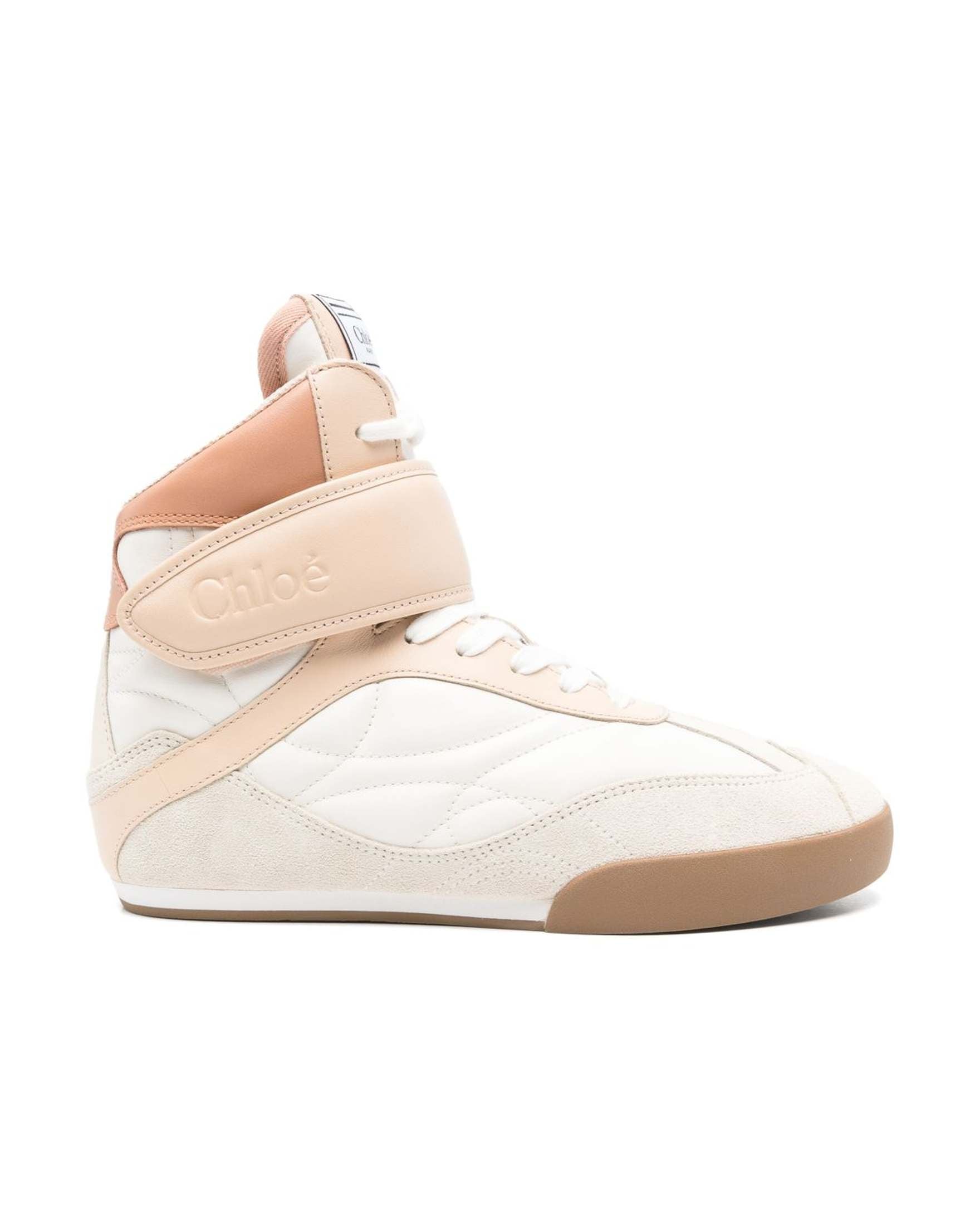Chloé Leather Kick Sneakers Glam Steals