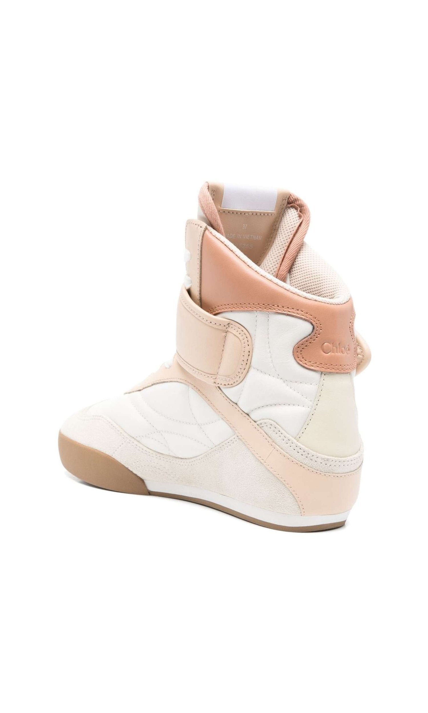 Chloé Leather Kick Sneakers Glam Steals