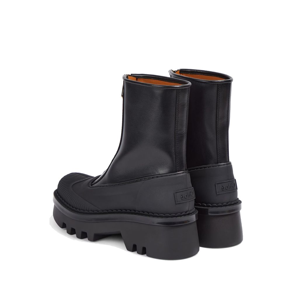 Chloé Leather Raina Boots Glam Steals