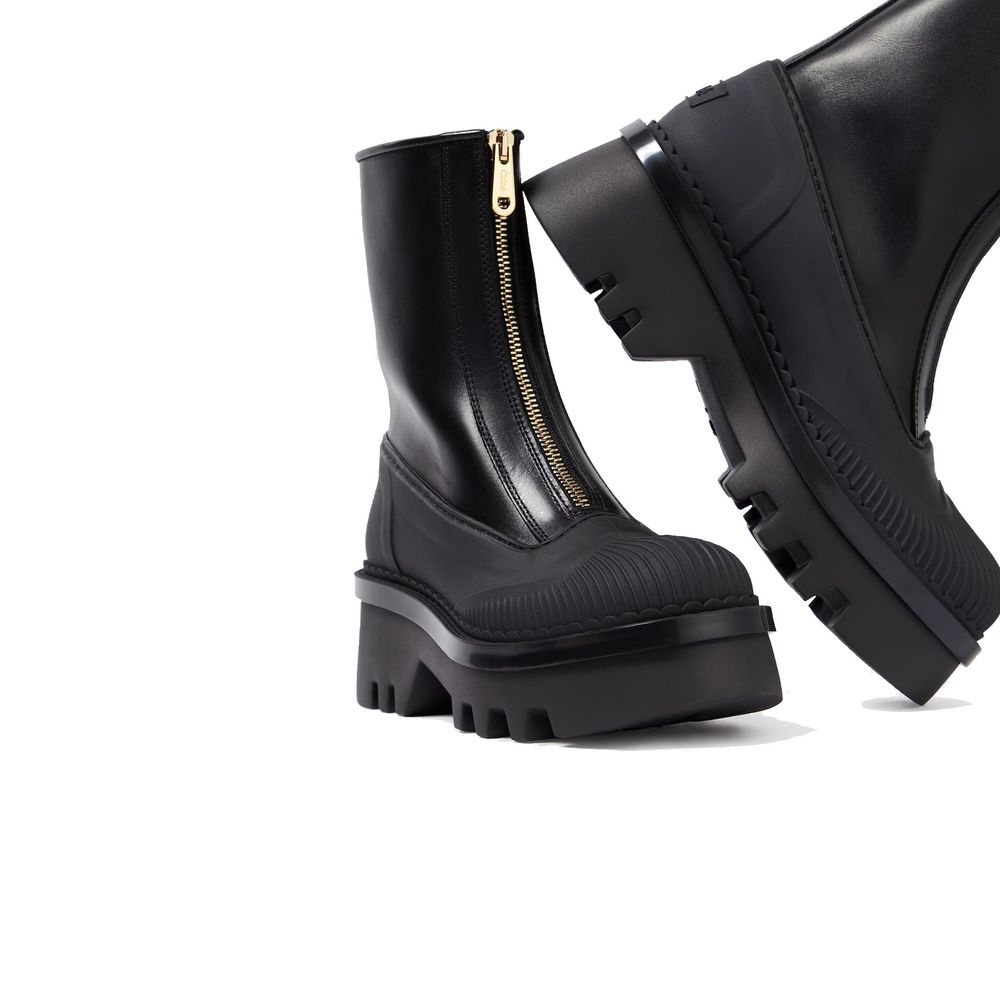 Chloé Leather Raina Boots Glam Steals