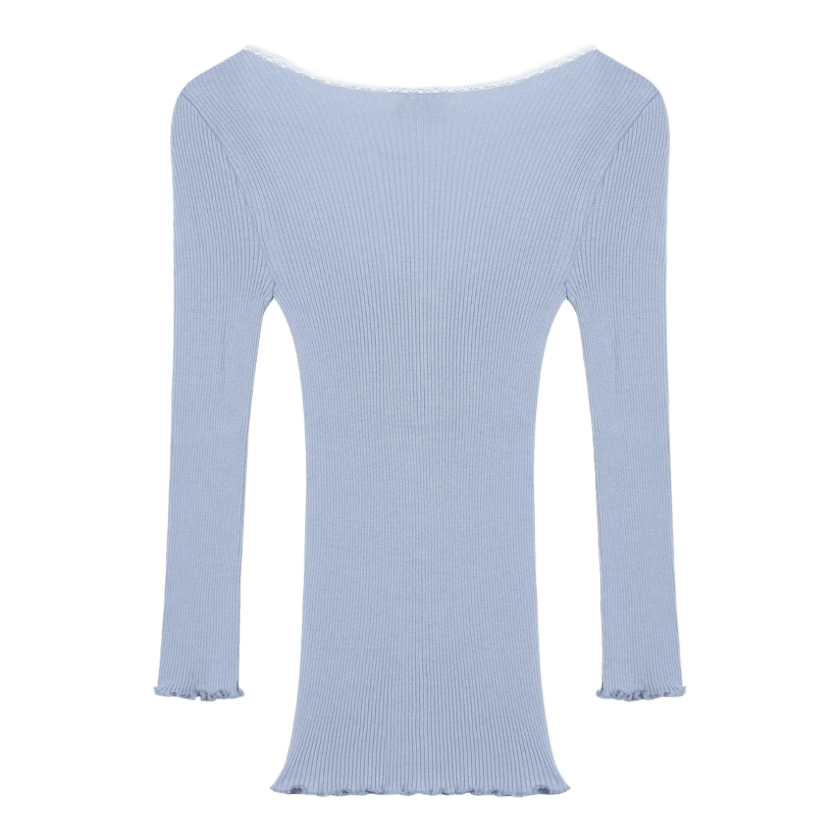 Chloé Light Blue Cotton Fitted Cardigan Glam Steals