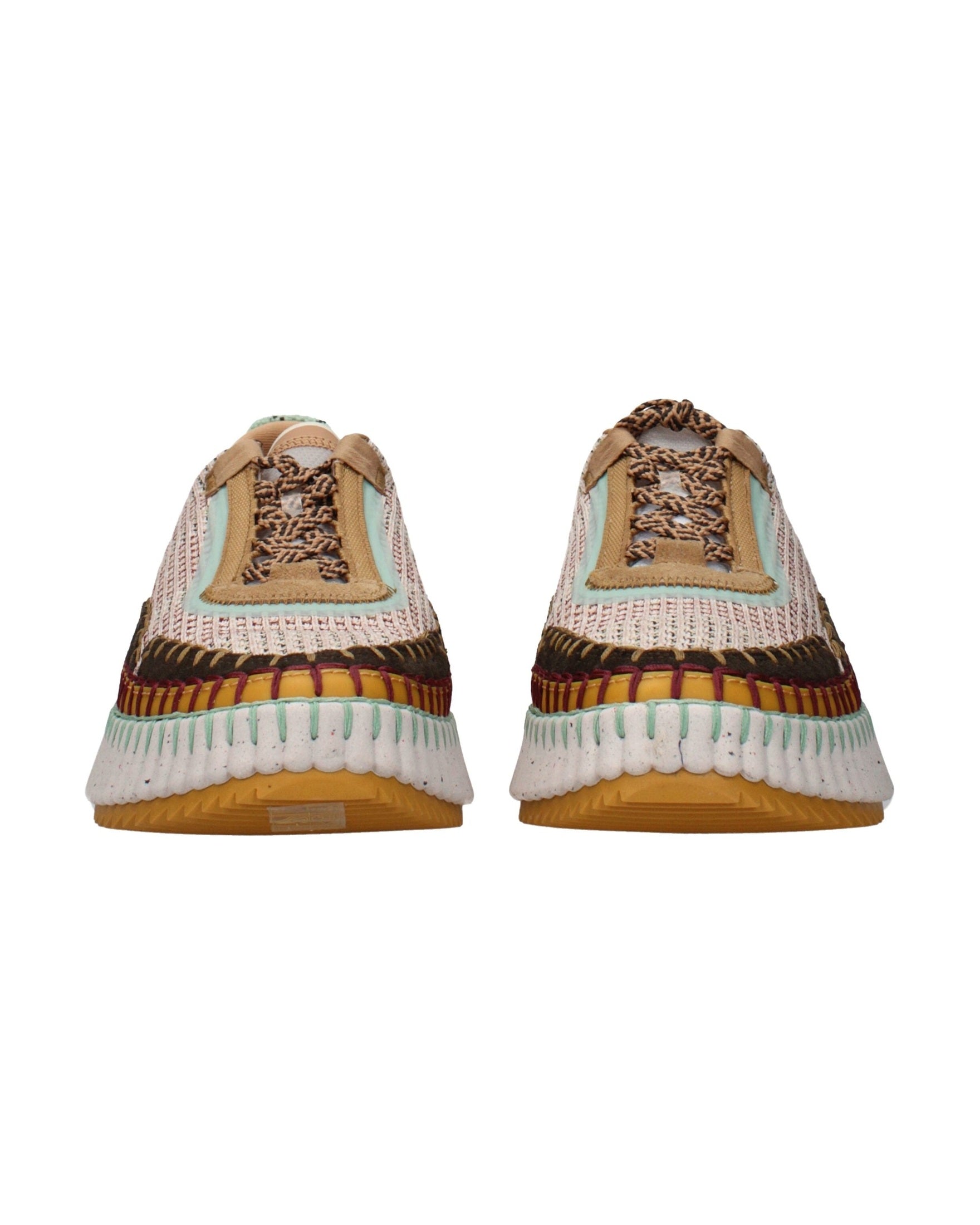 Chloé Multicolor Chunky Sneakers Glam Steals