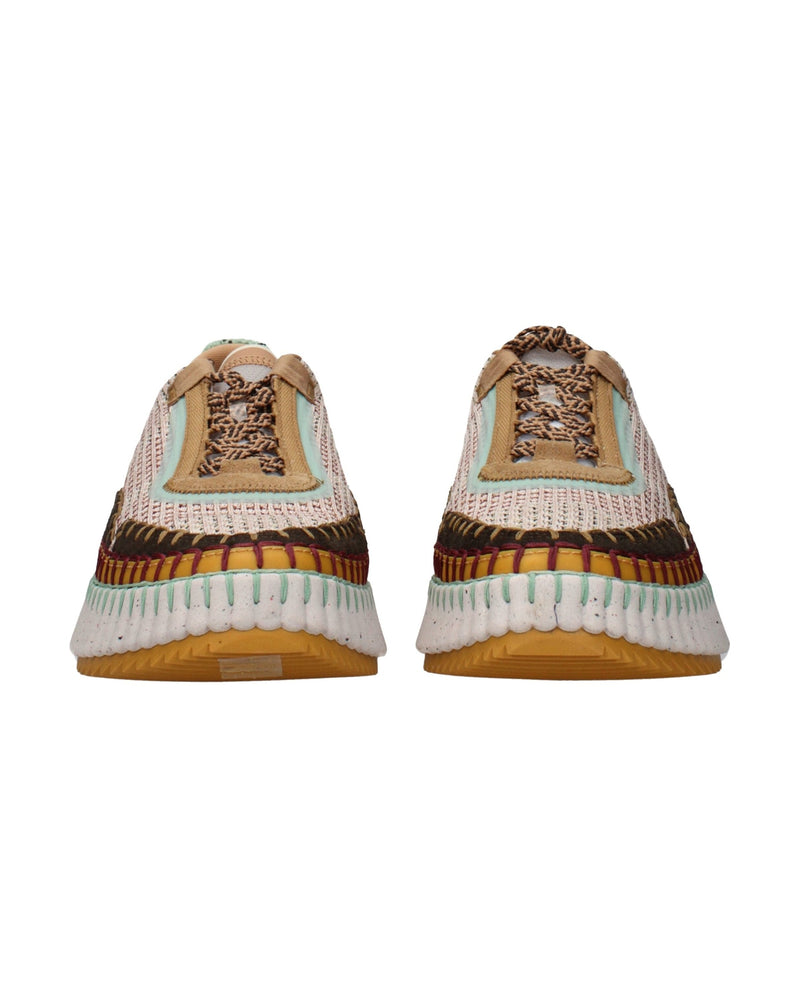 Chloé Multicolor Chunky Sneakers Glam Steals