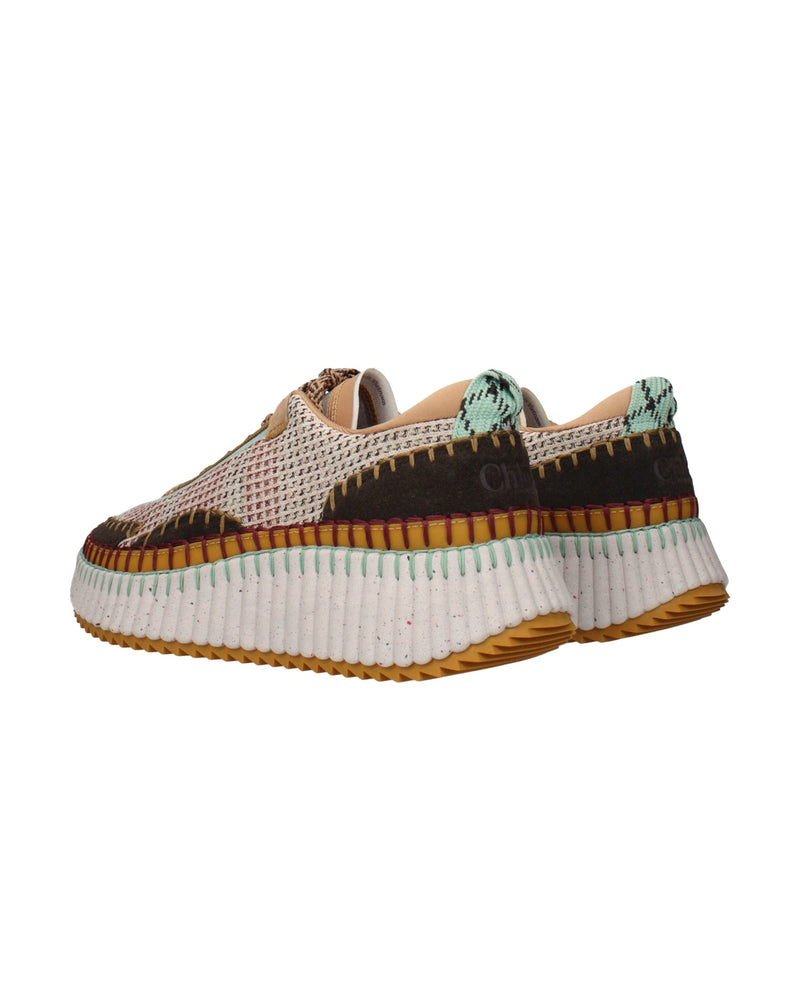 Chloé Multicolor Chunky Sneakers Glam Steals