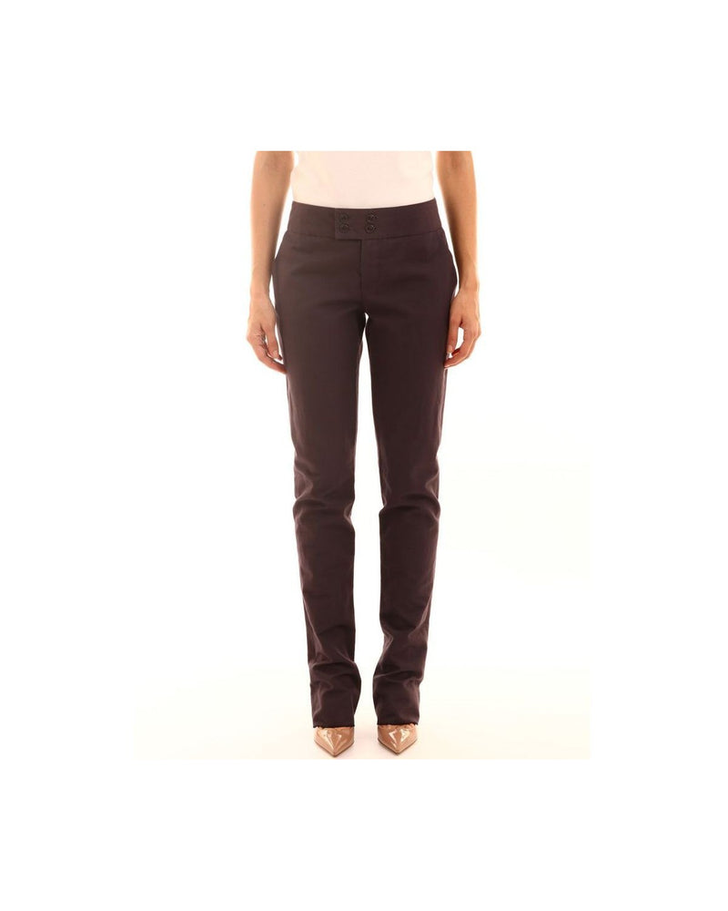 Chloé Multicolor Cotton Casual Pant Glam Steals