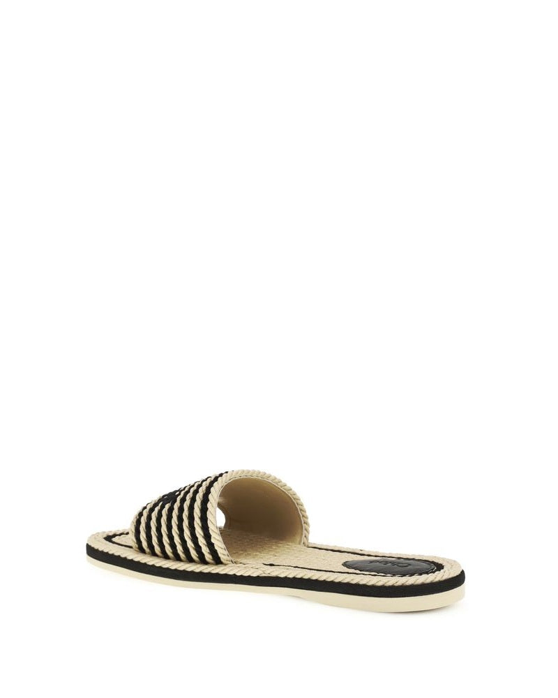 Chloé Multicolor Raffia Sandals Glam Steals