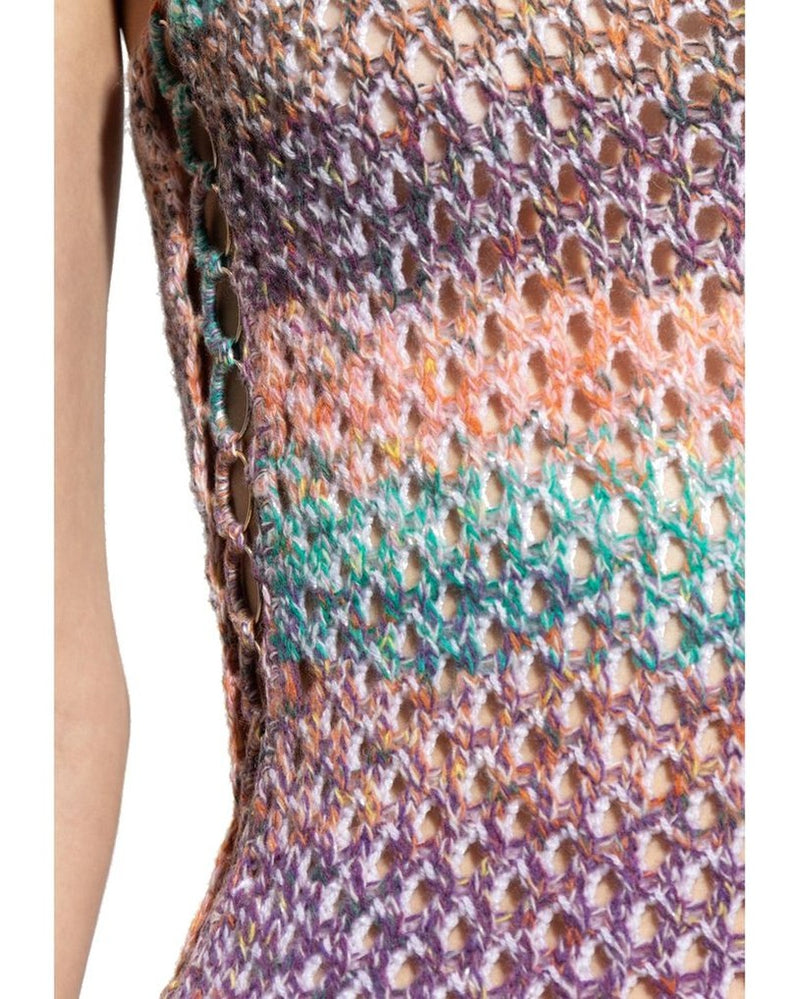 Chloé Multicolor Wool Dress Glam Steals