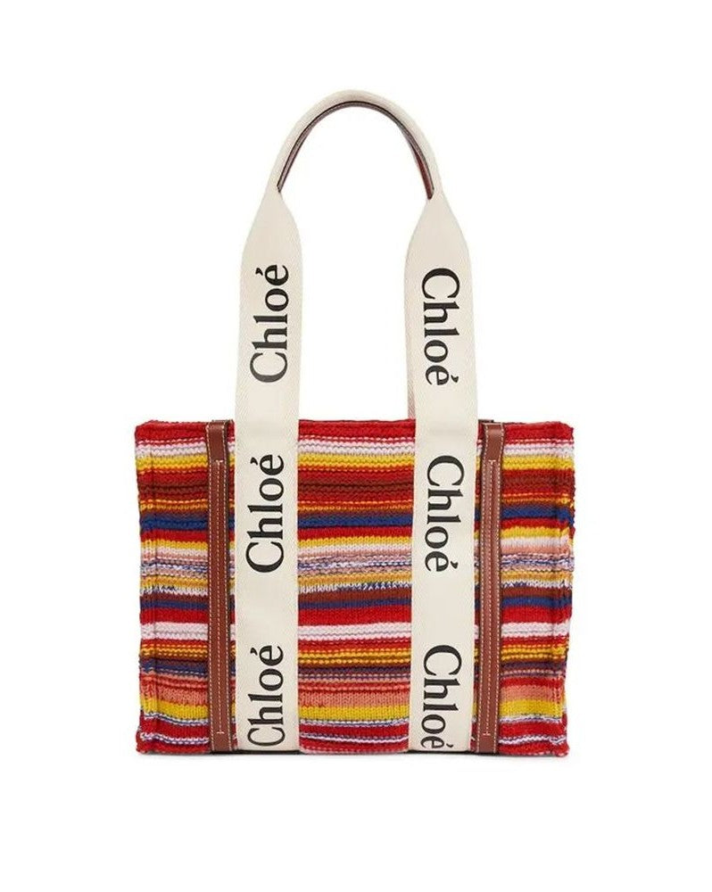 Chloé Multicolor Wool Tote Bag Glam Steals