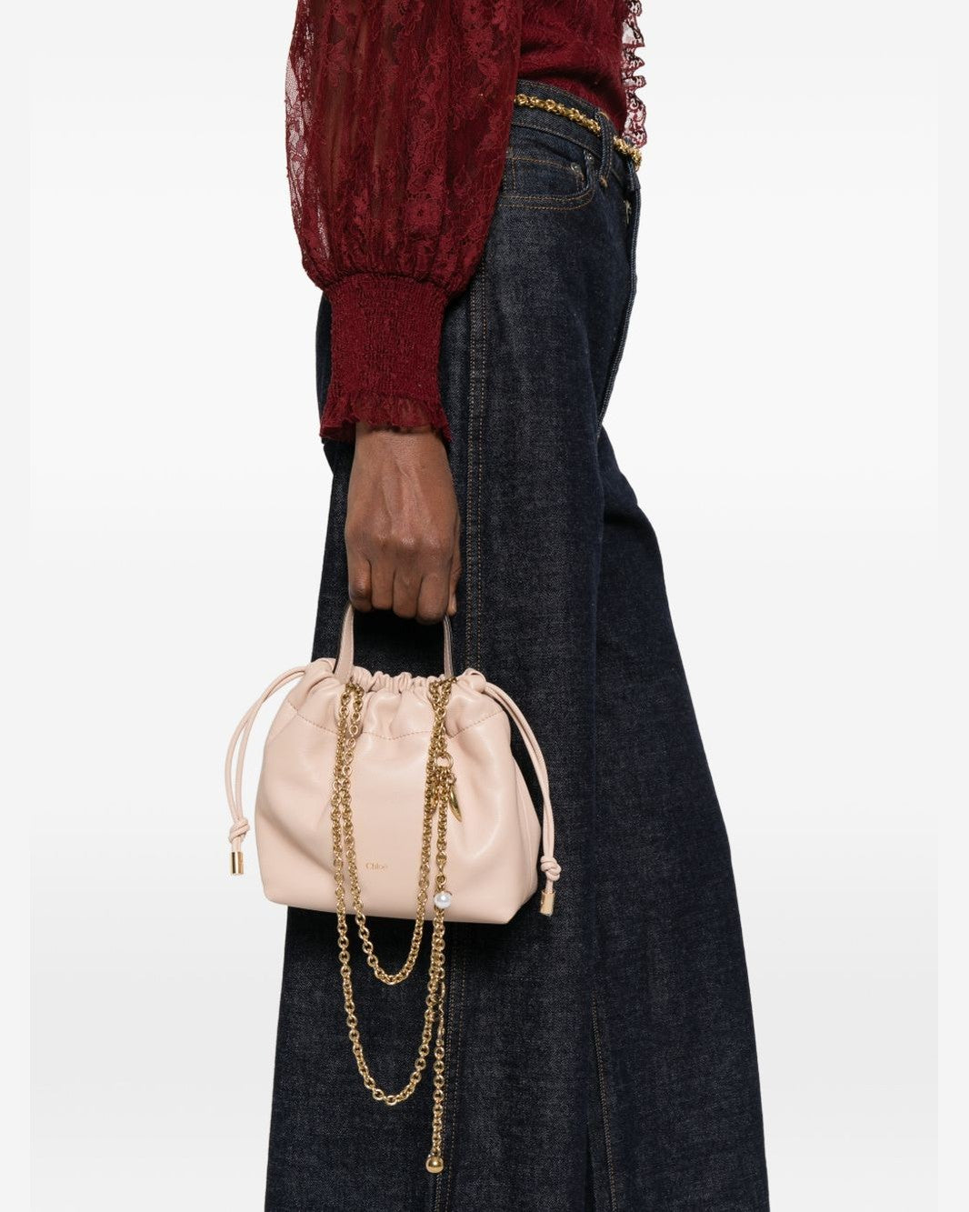 Chloé Pink Bag Clutches