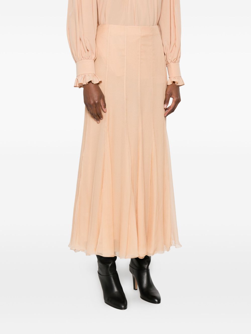 Chloé Pink Skirt Glam Steals