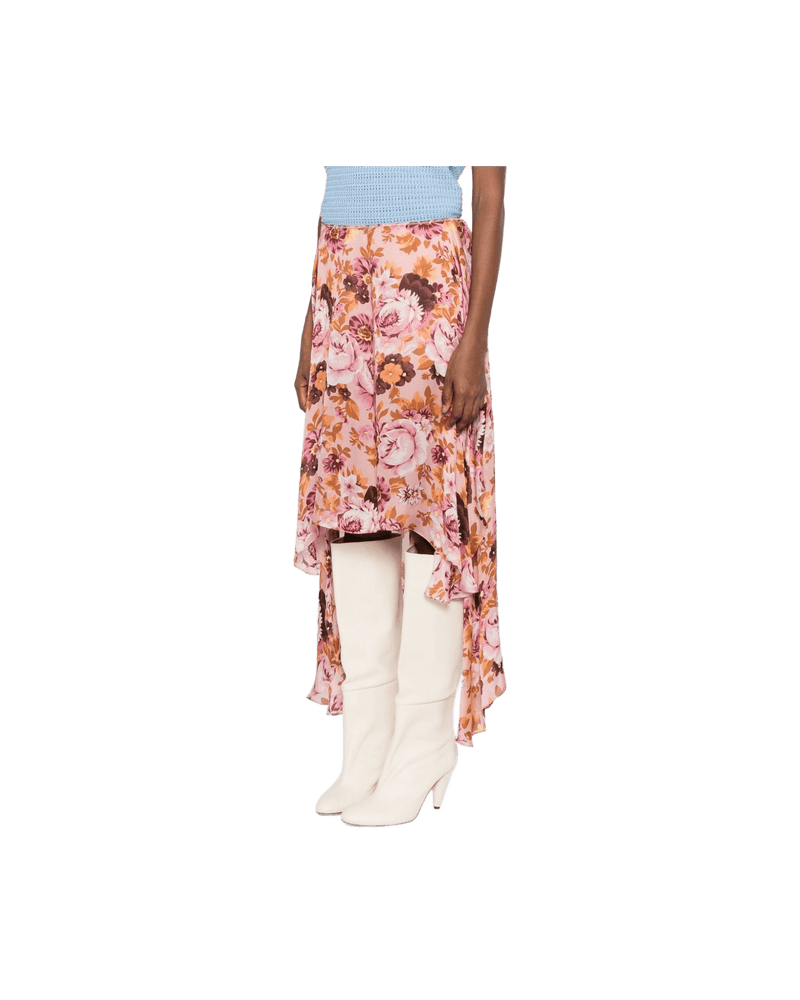 Chloé Pink Skirt Glam Steals