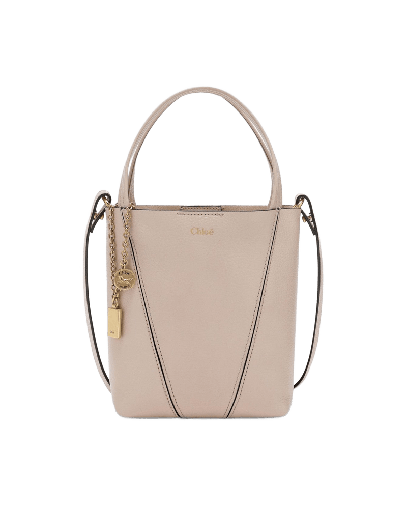 Chloé Pink Small Spin Tote Bag Glam Steals