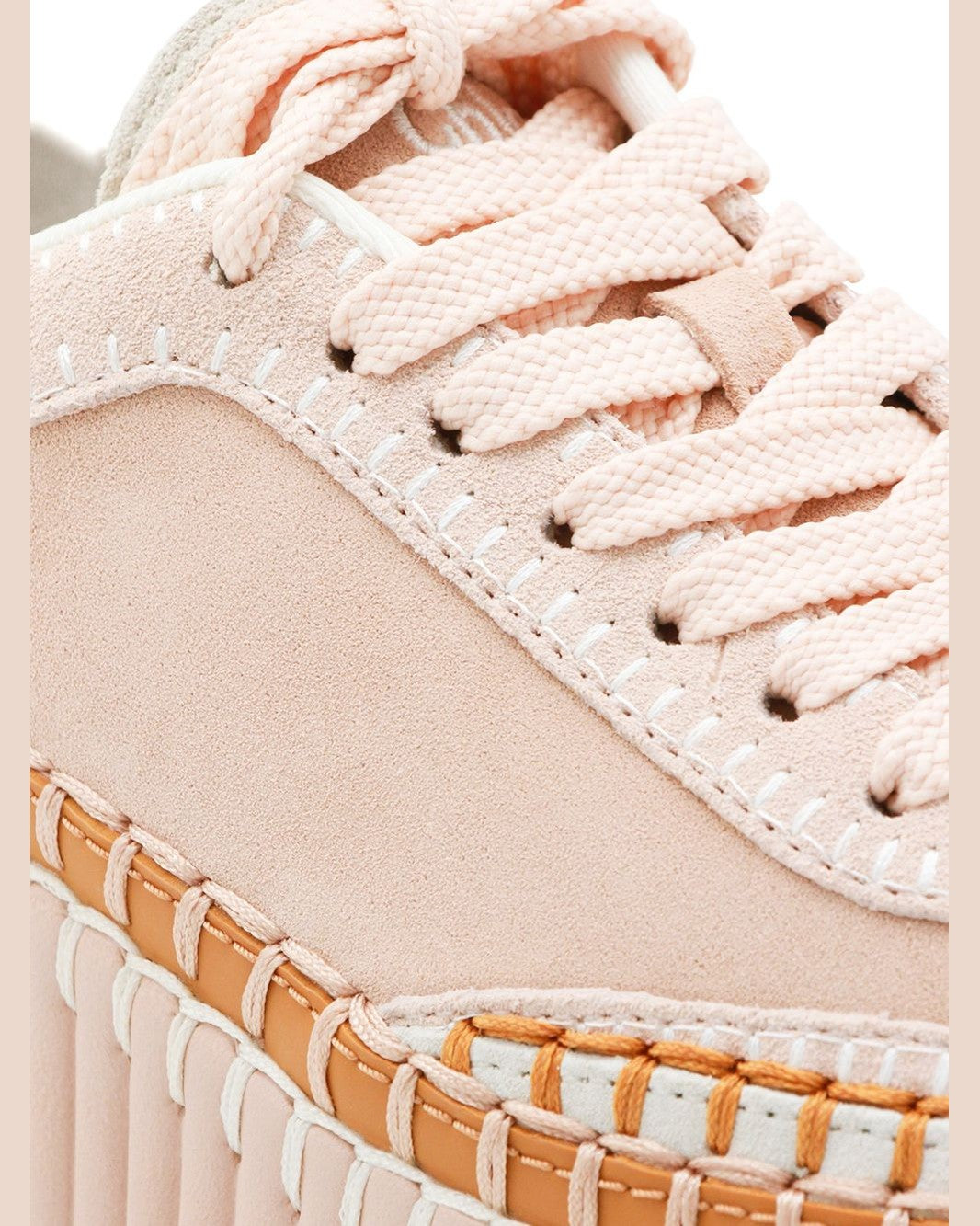 Chloé Pink Sneakers Glam Steals
