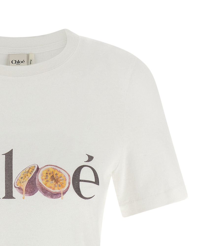 Chloé Printed T-shirt Glam Steals