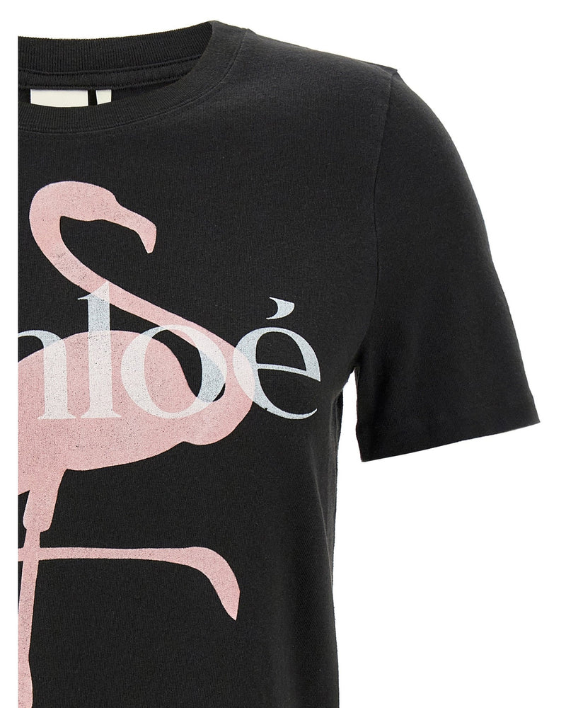 Chloé Printed T-shirt Glam Steals