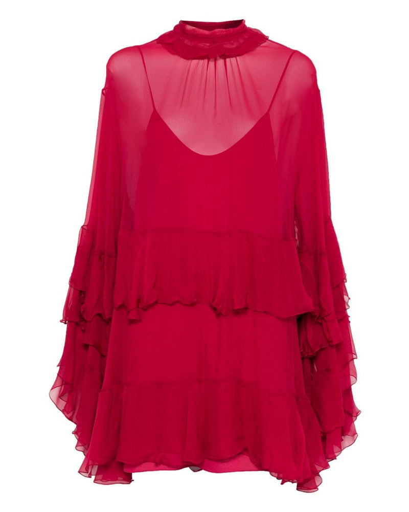 Chloé Red Dress Glam Steals