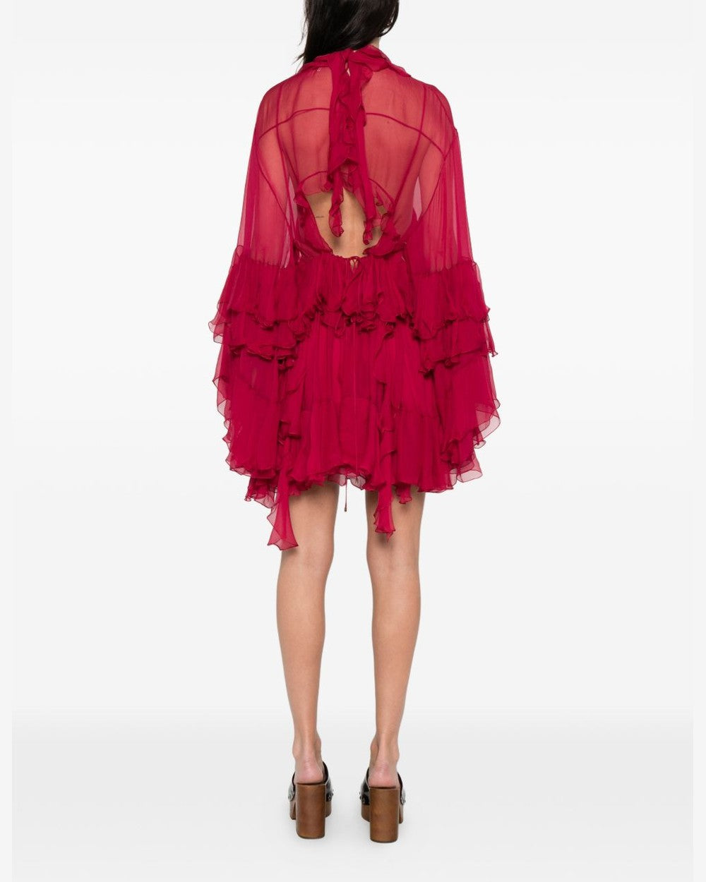 Chloé Red Dress Glam Steals