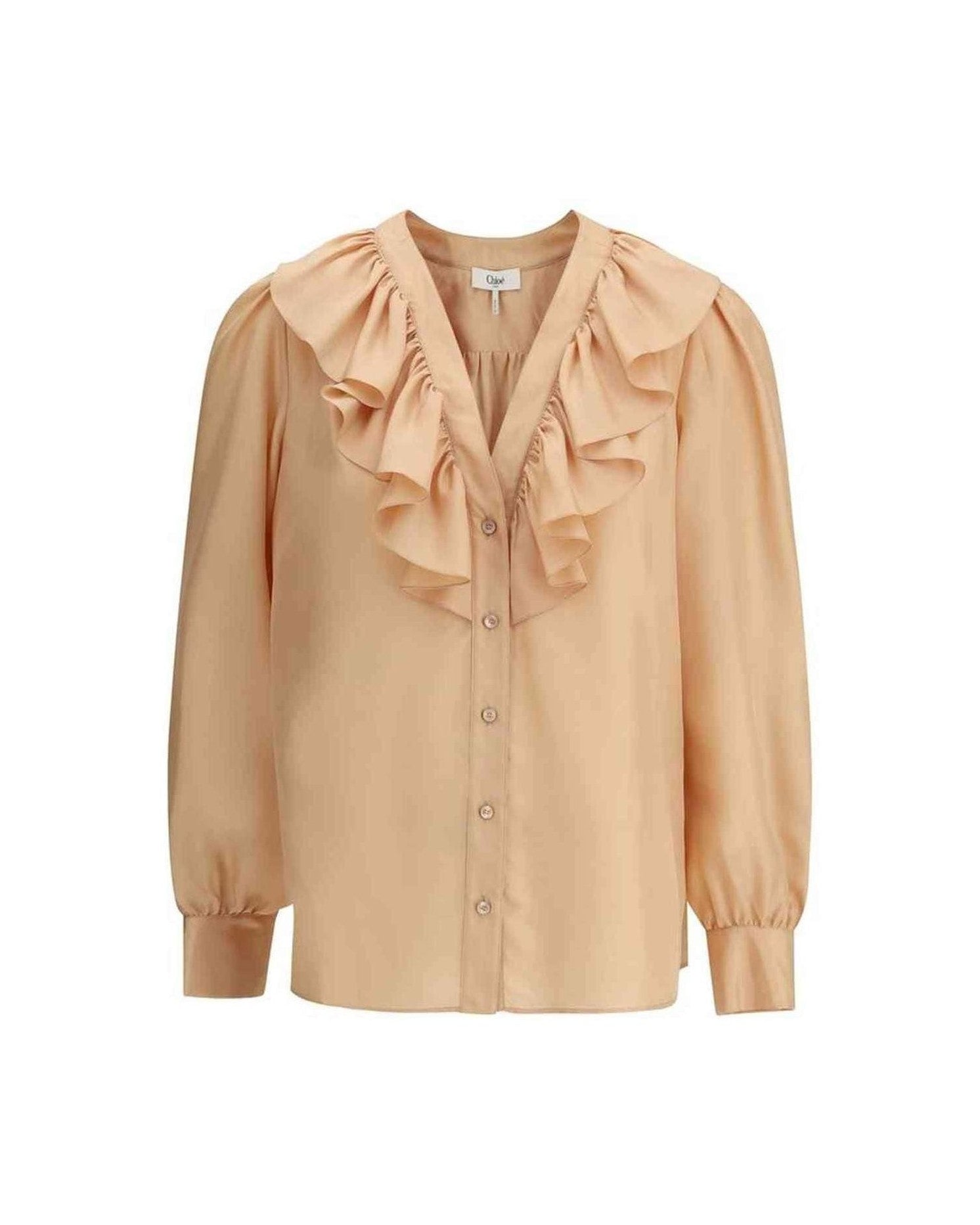 Chloé Ruffle Shirt Glam Steals