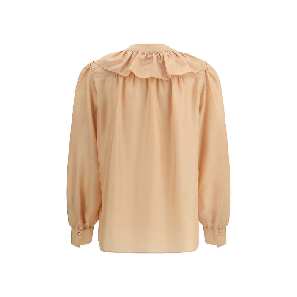 Chloé Ruffle Shirt Glam Steals