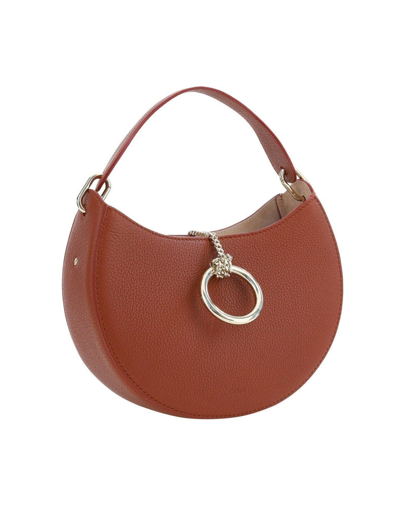 Chloé Sepia Small Arlène Leather Shoulder Brown Bag Glam Steals