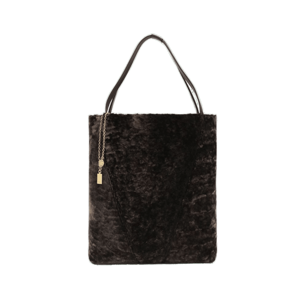 Chloé Shearling Large Spin Tote Bag Glam Steals