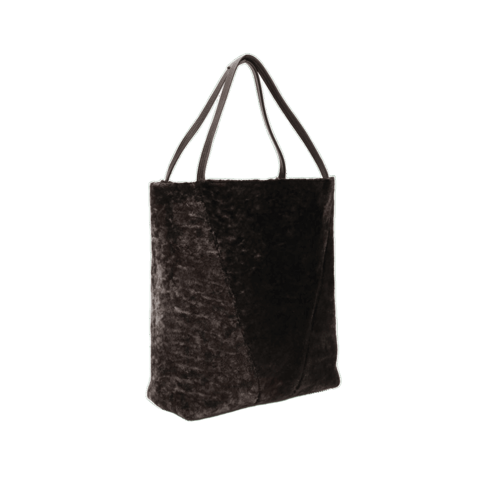 Chloé Shearling Large Spin Tote Bag Glam Steals