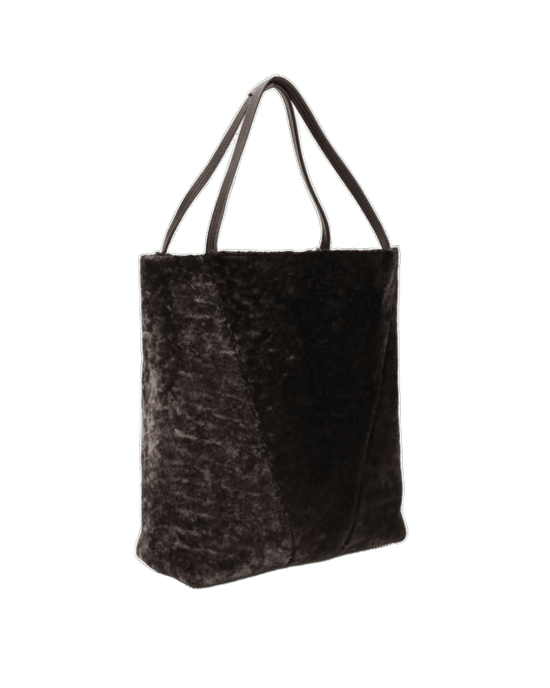 Chloé Shearling Large Spin Tote Bag Glam Steals