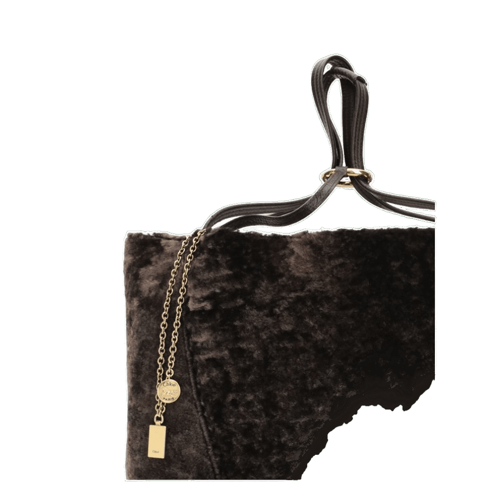 Chloé Shearling Large Spin Tote Bag Glam Steals