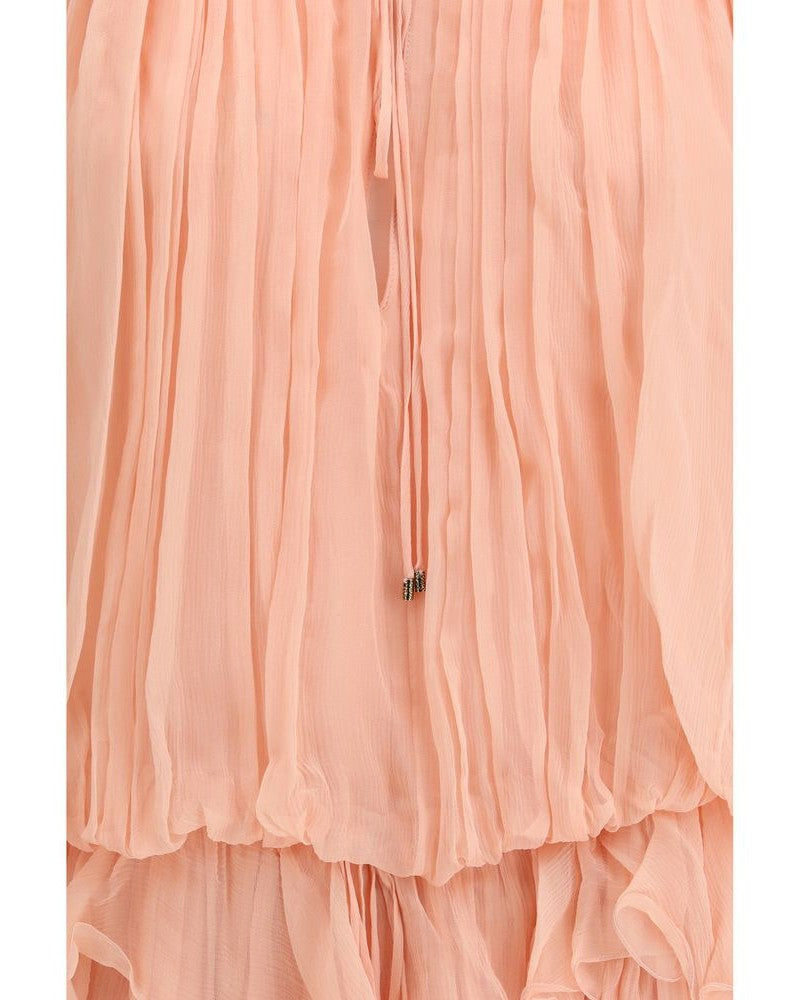 Chloé Silk Casual Dress Dresses