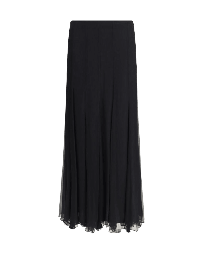 Chloé Silk Long Skirt Glam Steals