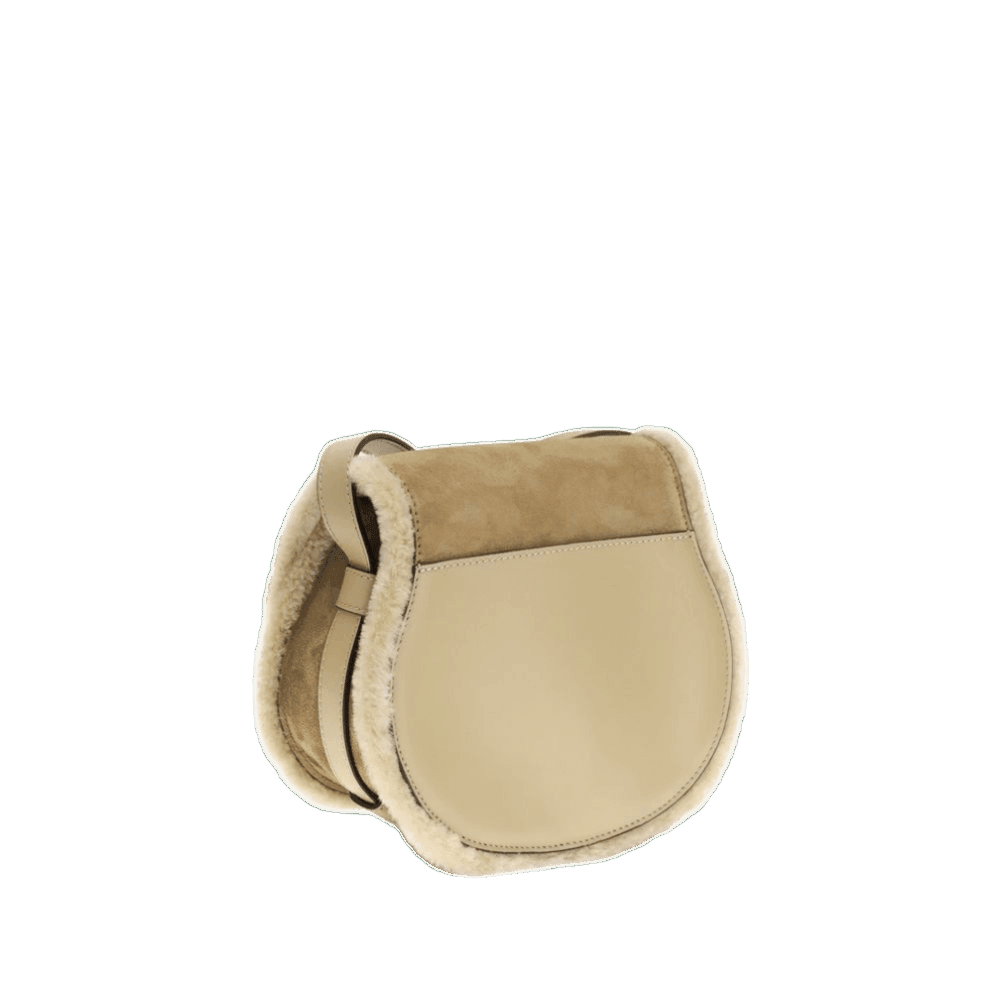 Chloé Suede Small Saddle Marcie Shoulder Bag Glam Steals