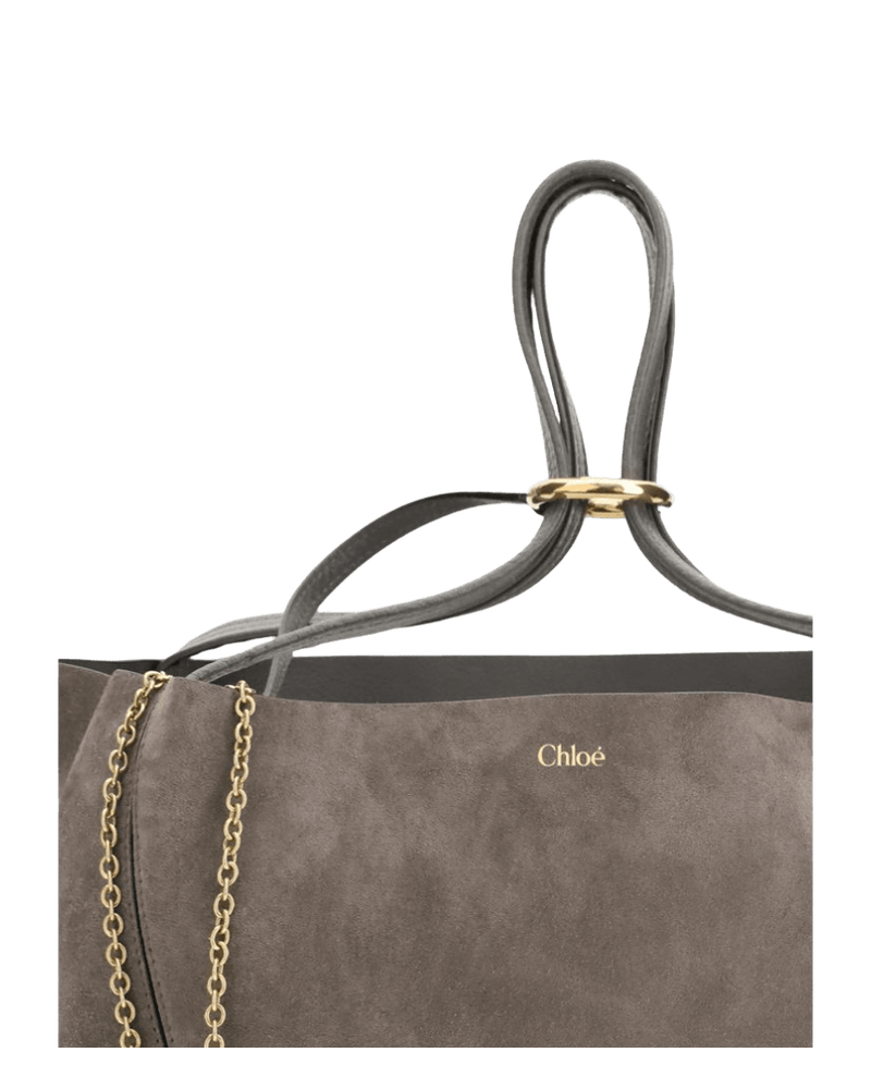 Chloé Suede Spin Tote Bag Glam Steals