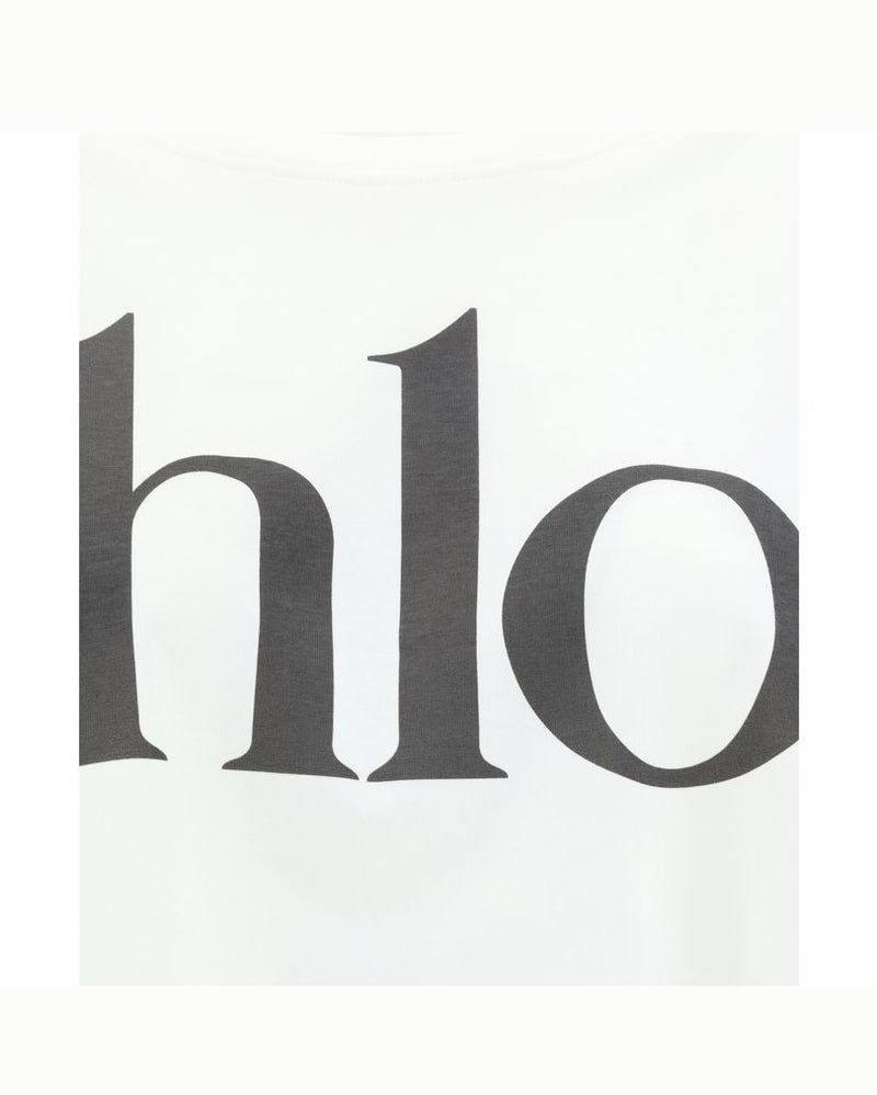 Chloé White Cotton T-shirt Glam Steals