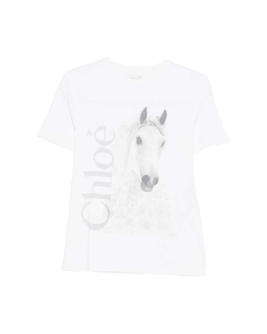Chloé White Polo T-Shirt