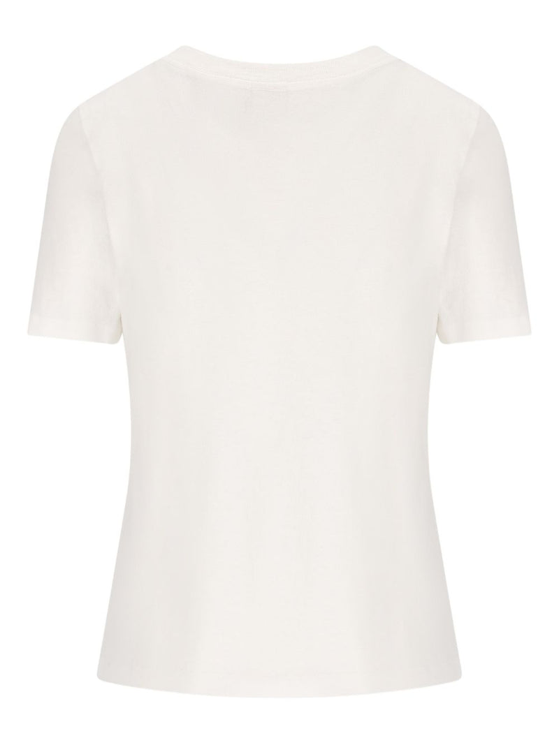 Chloé White Polo T-shirt Glam Steals