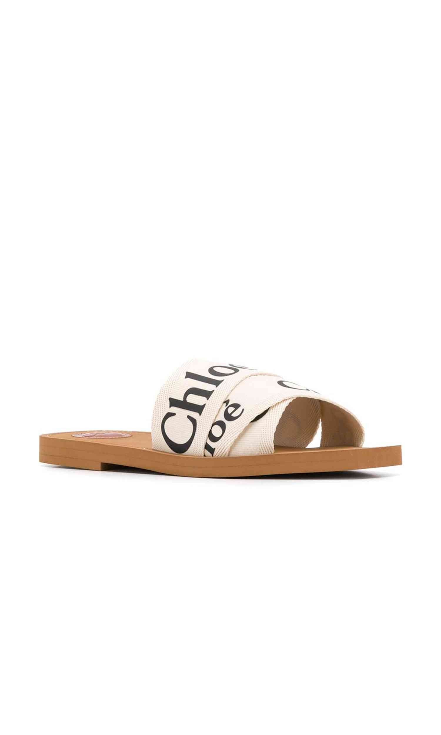 Chloé White Sandals Glam Steals