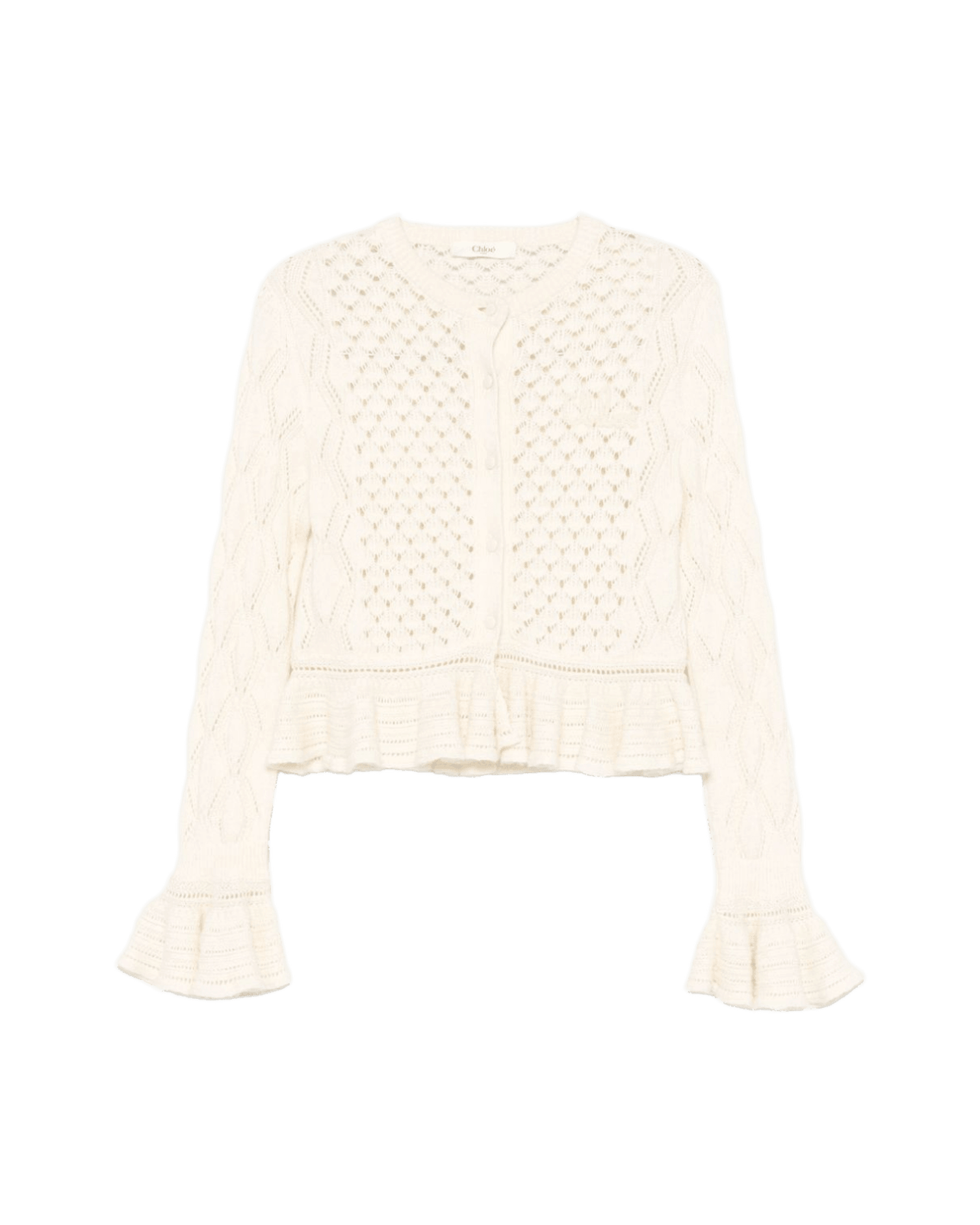 Chloé White Sweater Glam Steals