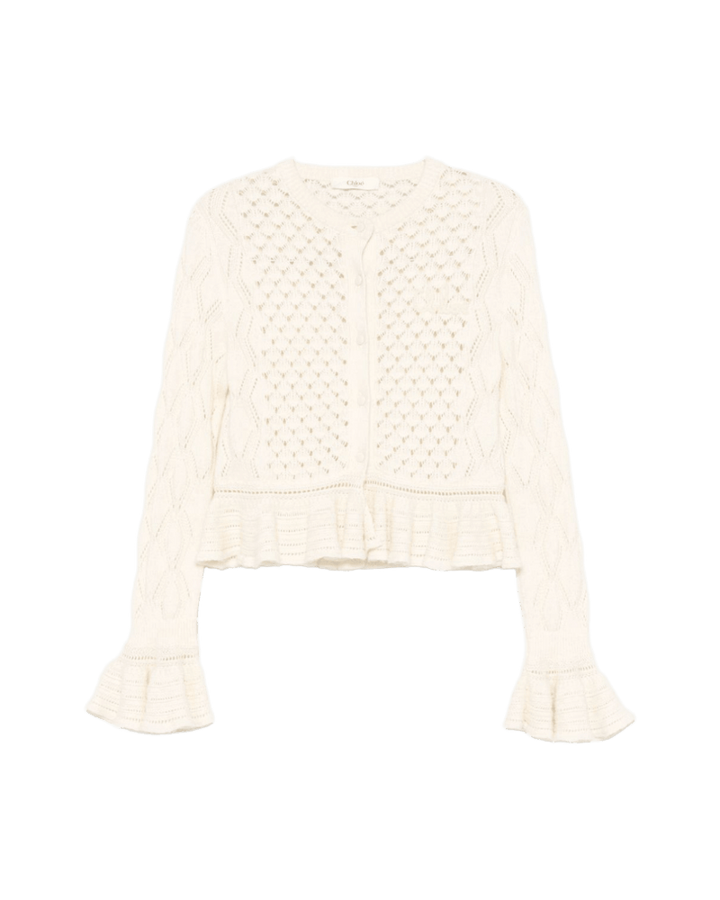 Chloé Sweater White Glam Steals