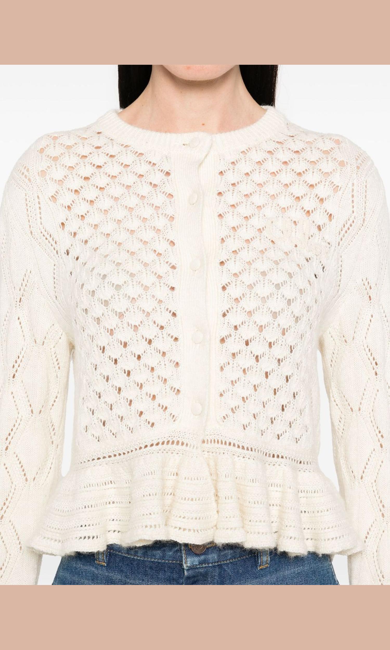 Chloé White Sweater Glam Steals