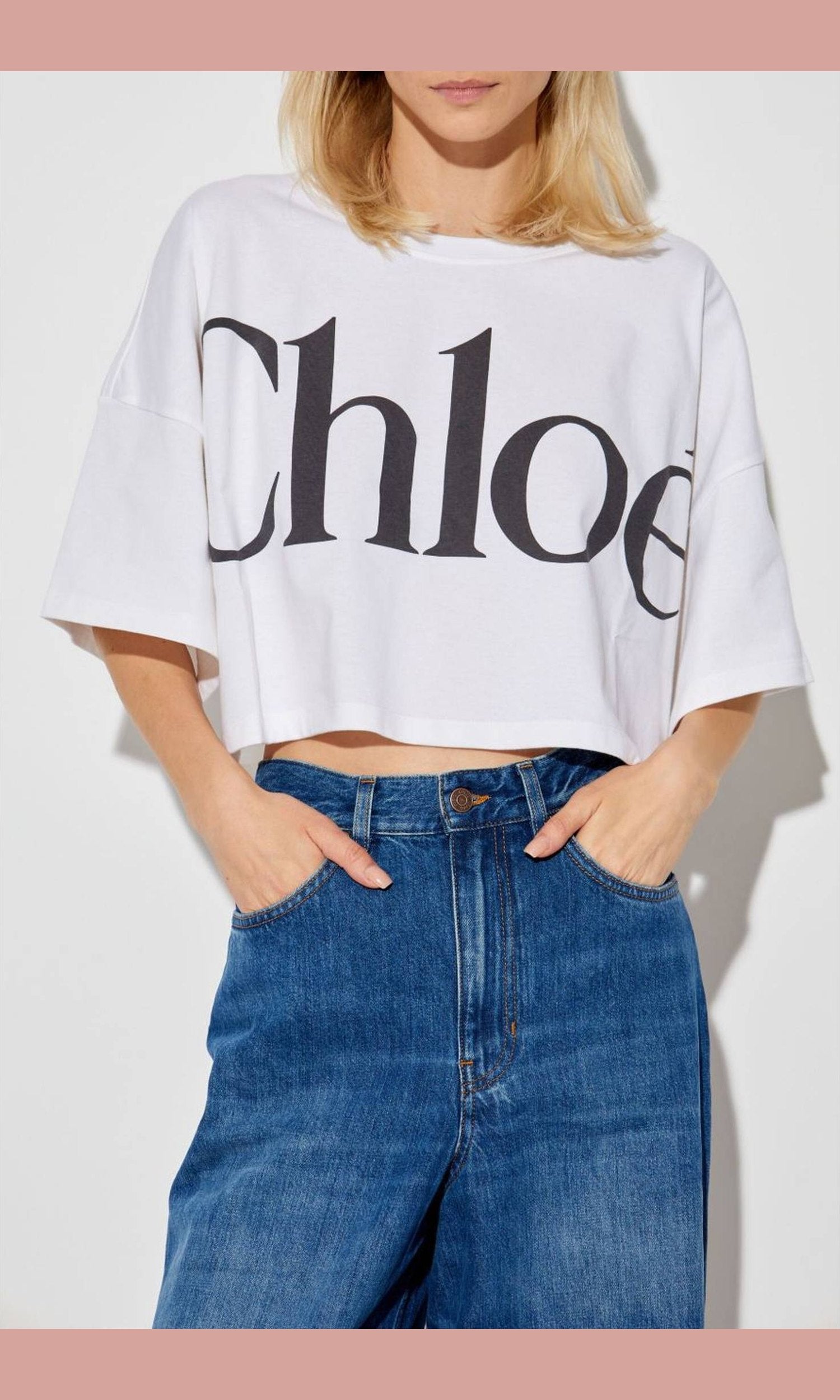 Chloé White T-shirt Glam Steals