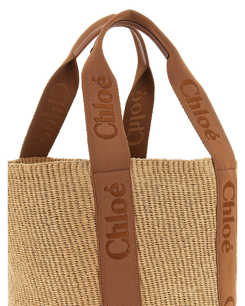 Chloé Woody Large Shopping Bag Glam Steals