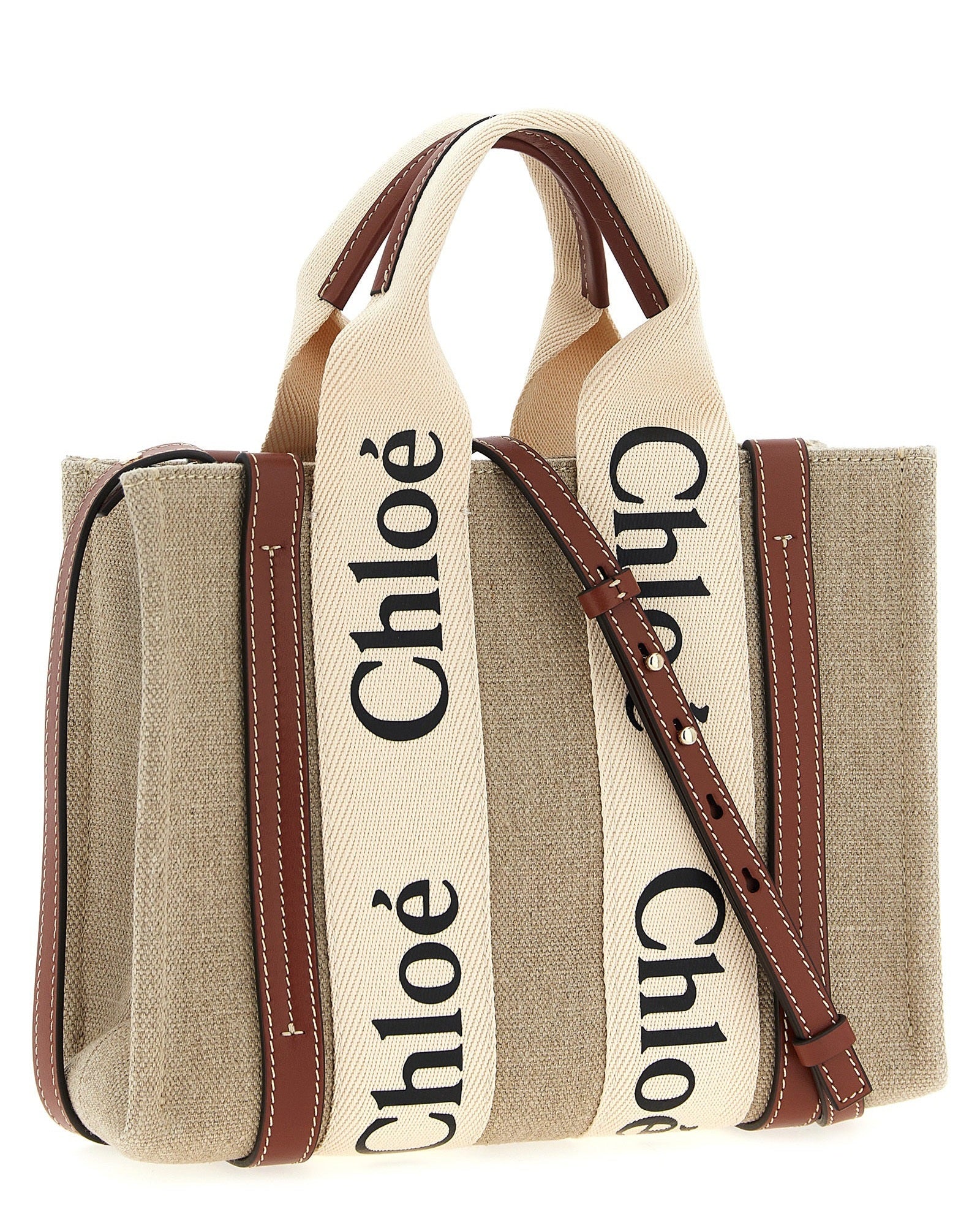 Chloé Woody Small Shopping Bag Glam Steals