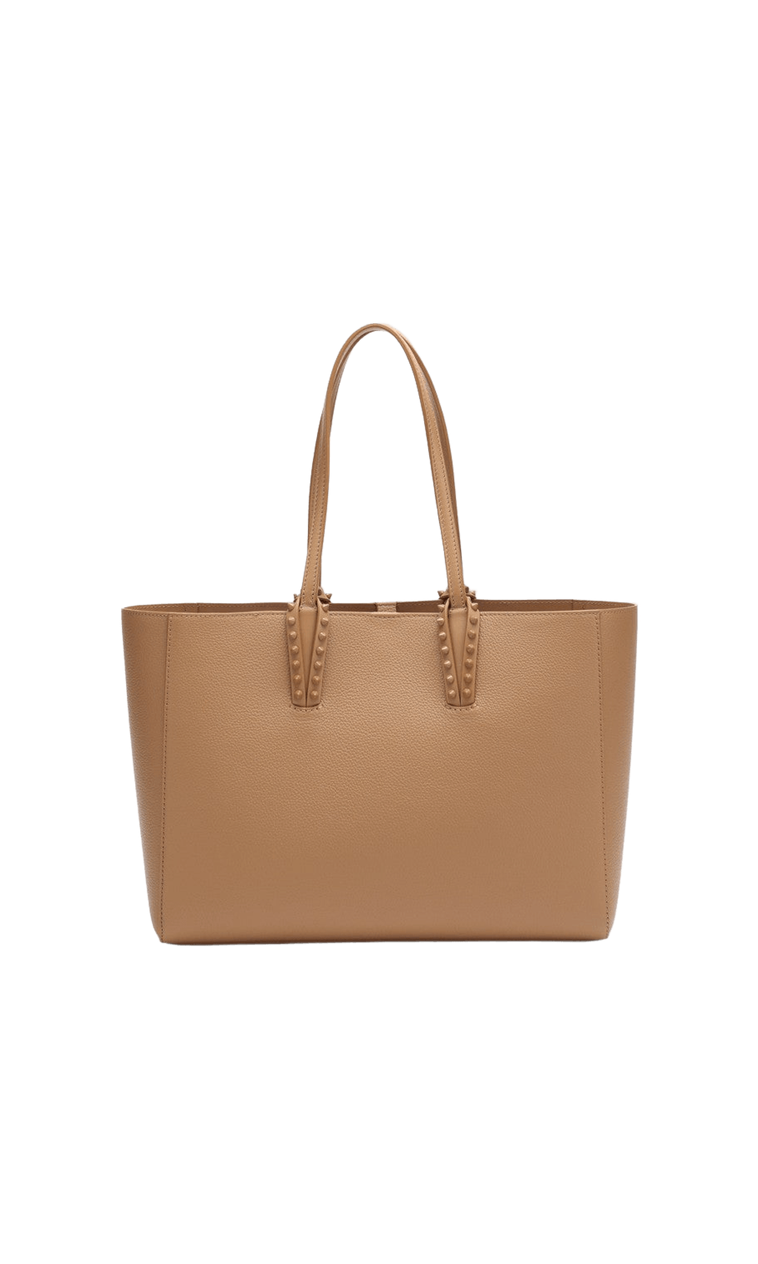 Christian Louboutin Beige Leather Cabata Small Tote Bag Glam Steals
