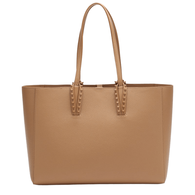 Christian Louboutin Beige Leather Cabata Small Tote Bag Glam Steals