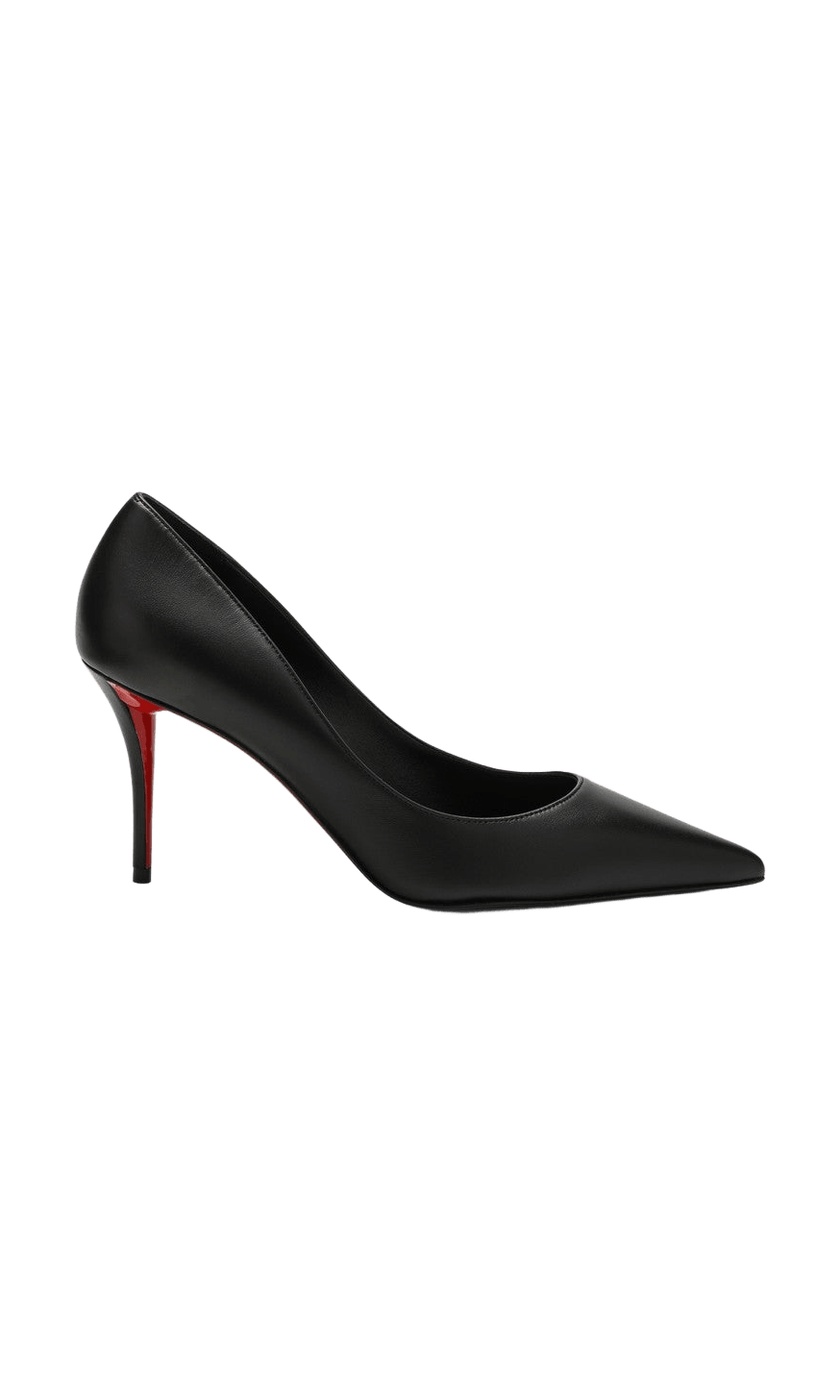 Christian Louboutin Black Leather Miss Z Pumps Glam Steals