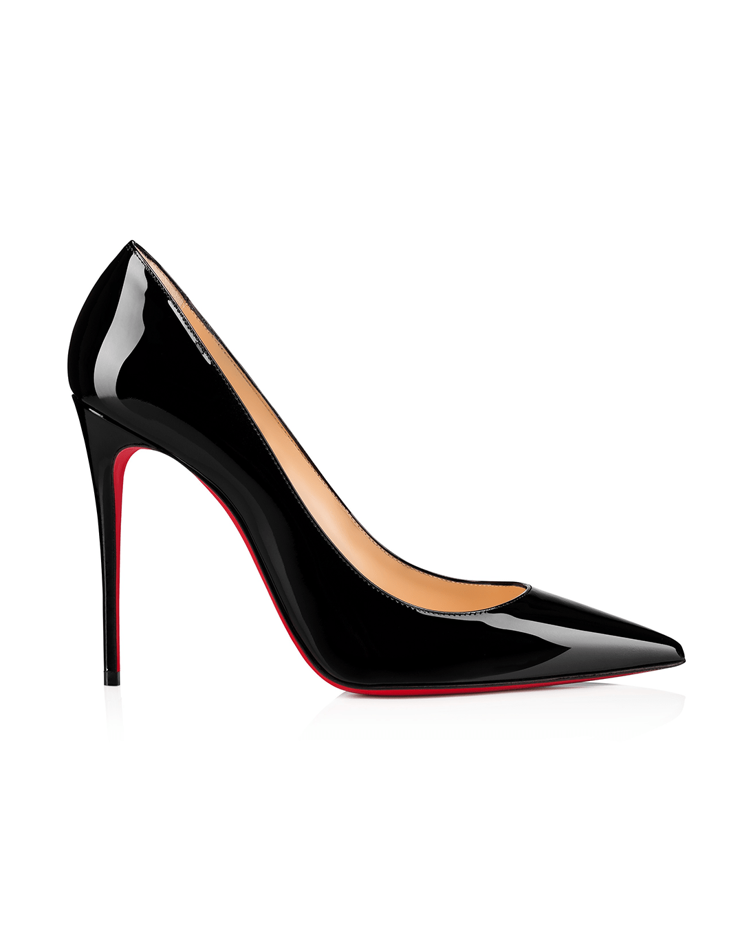 Christian Louboutin Black Leather Patent Kate Décolleté Glam Steals