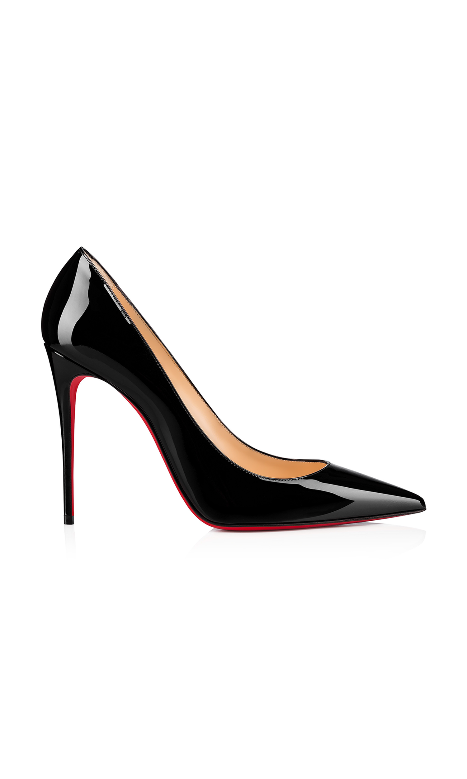 Christian Louboutin Black Leather Patent Kate Décolleté Glam Steals